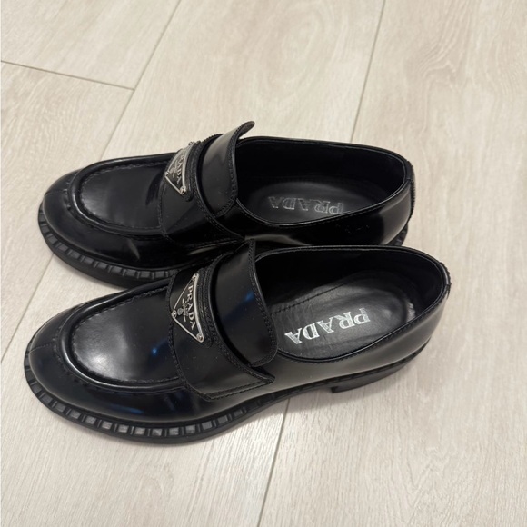 Prada Black Loafers - Picture 2 of 4